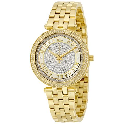 Michael Kors Women's 'Darci' Crystal Gold